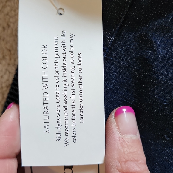 NWT Alfred Dunner Classic Fit Indigo Pull On Pant, 16P - Picture 8 of 8